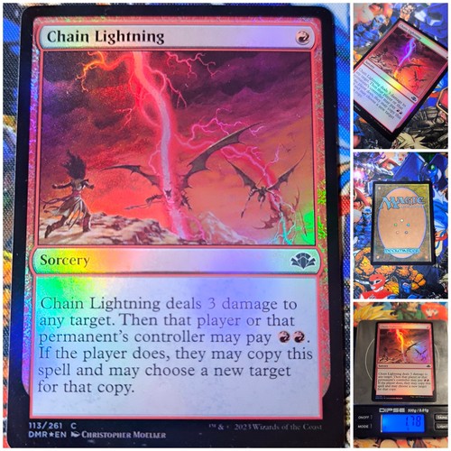 Mtg catena lampo foglio - mtg,