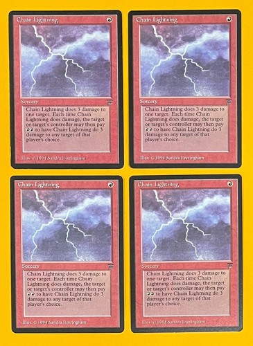 Mtg chain lightning - mtg,