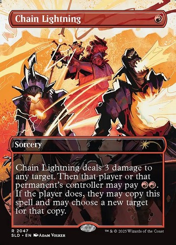 Mtg chain lightning 2047 - mtg,