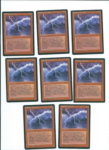 Magic mtg chain lightning - mtg,