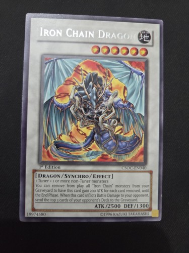 Iron chain dragon - iron, csoc-en040