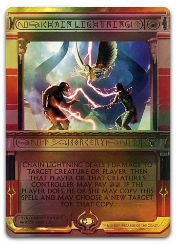 Chain lightning - lightning, (foil)