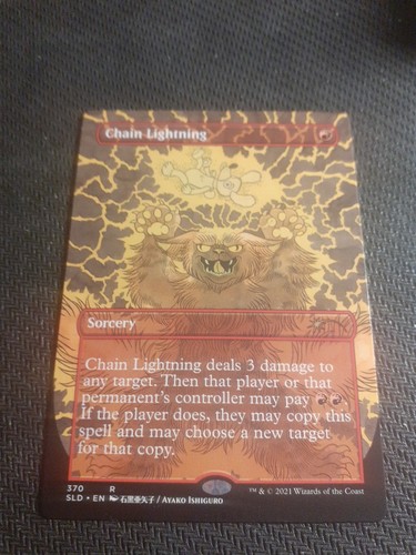 Mtg english chain lightning - mtg,