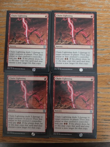 Mtg chain lightning - chain,