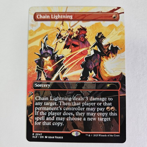Chain lightning secret lair - lightning,
