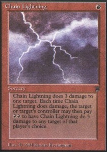 Chain lightning quasi nuovo - chain,