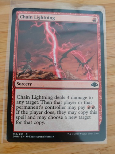 Mtg chain lightning 113 - mtg,