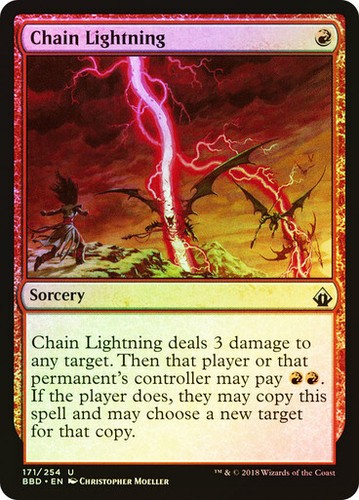Foil chain lightning - foil,