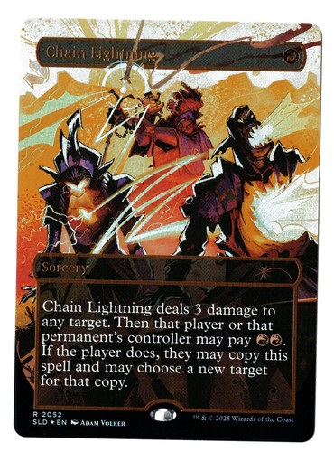 Mtg magic chain lightning - chain,