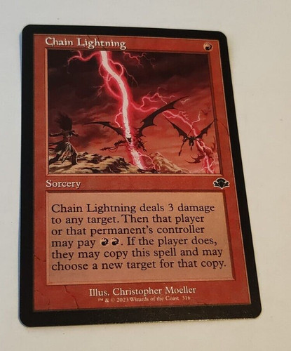 Mtg chain lightning - mtg,