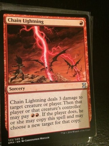 Magic chain lightning - -,