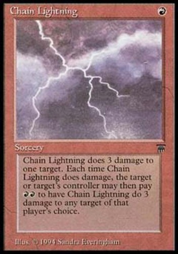 Chain lightning gioco - lightning, di